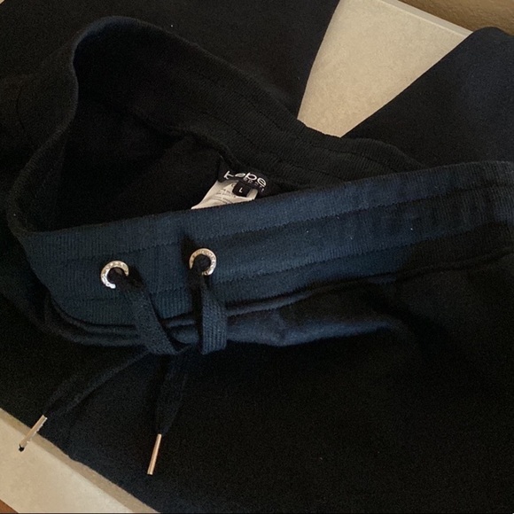 Bebe SPORT Scuba Joggers Drawstring Waistband Sparkling Leg Parachute Pants NEW - Picture 5 of 9